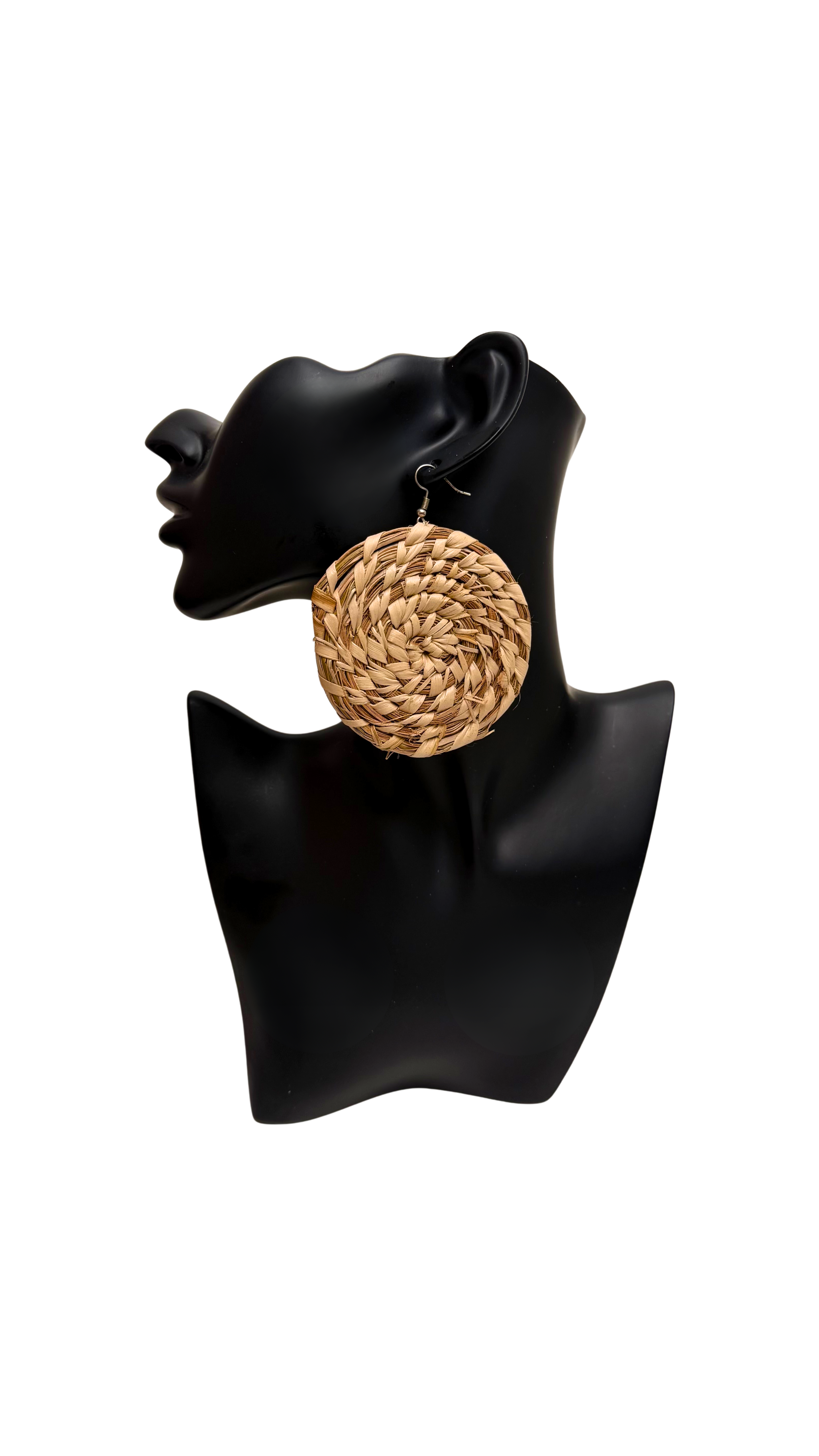 RAFFIA EARRING
