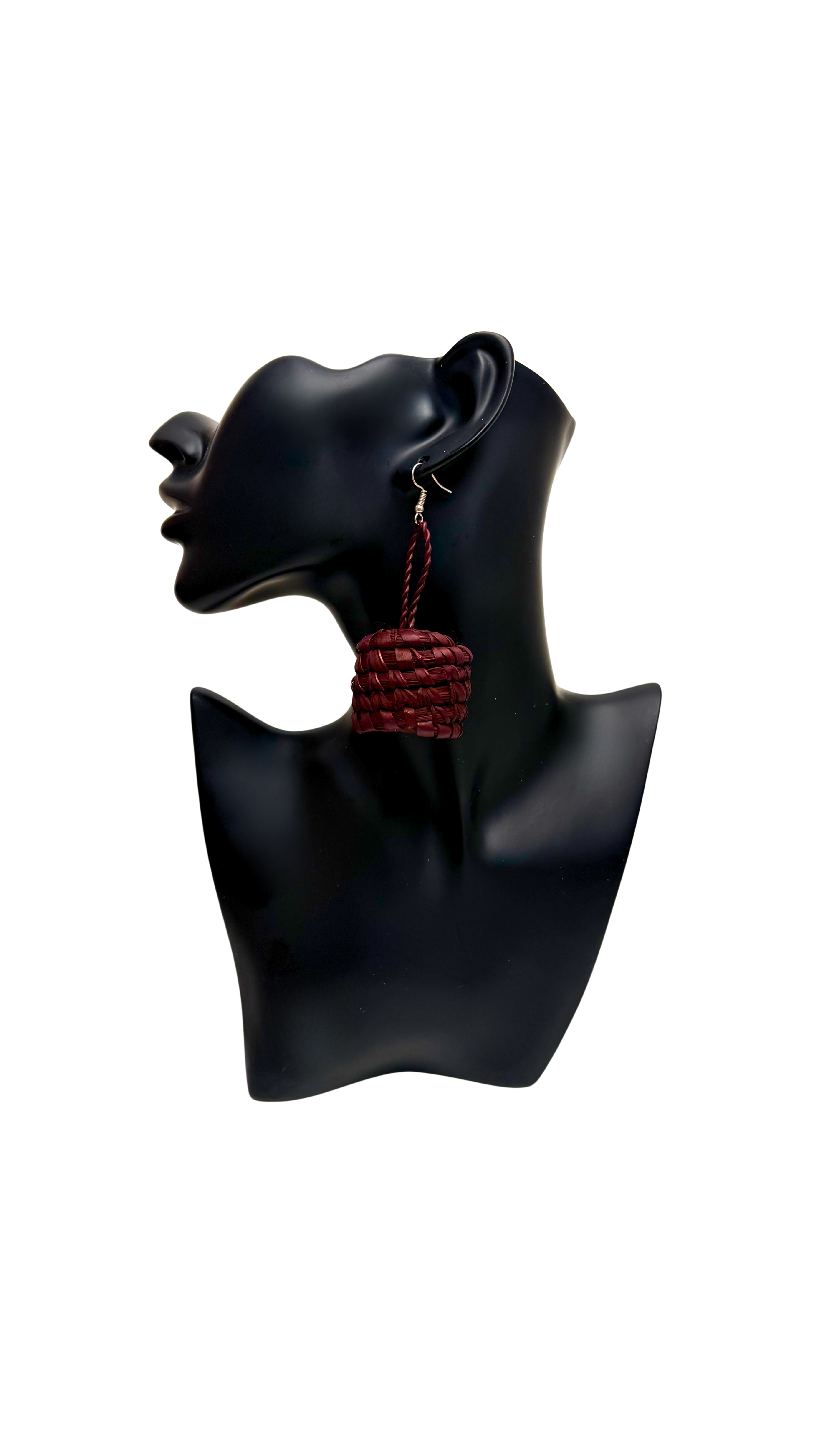 RAFFIA EARRING