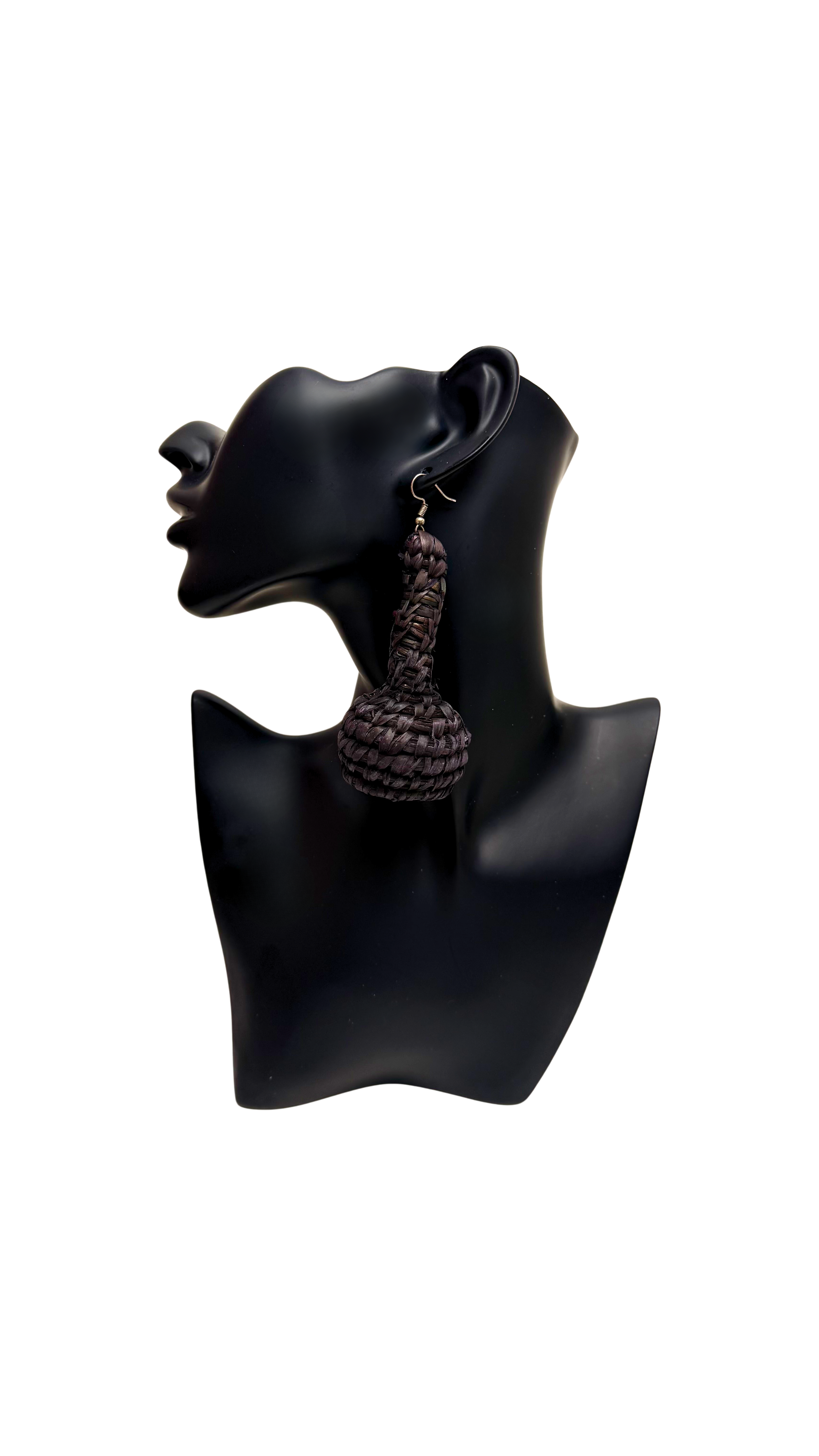 RAFFIA EARRING