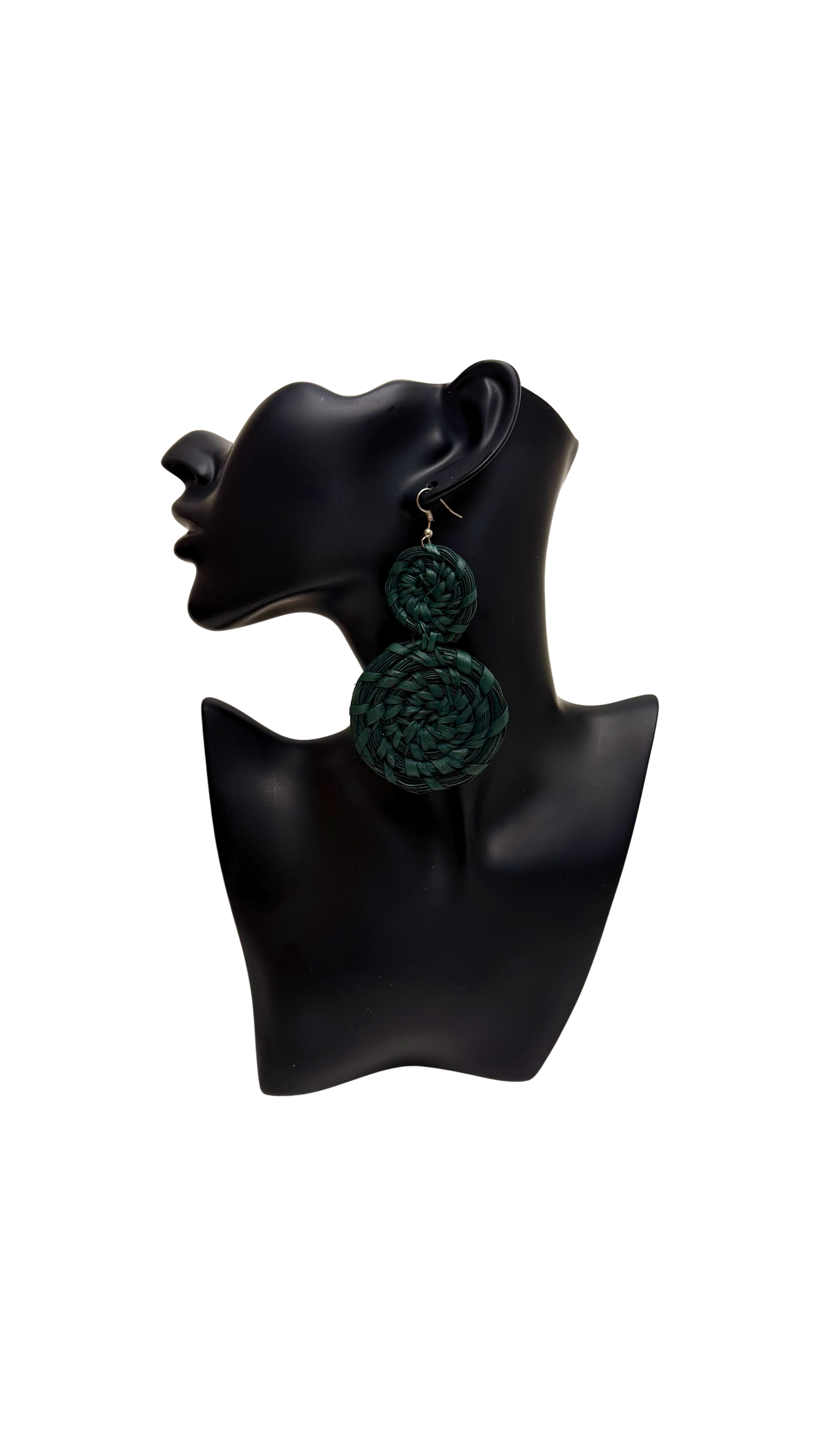 RAFFIA EARRING