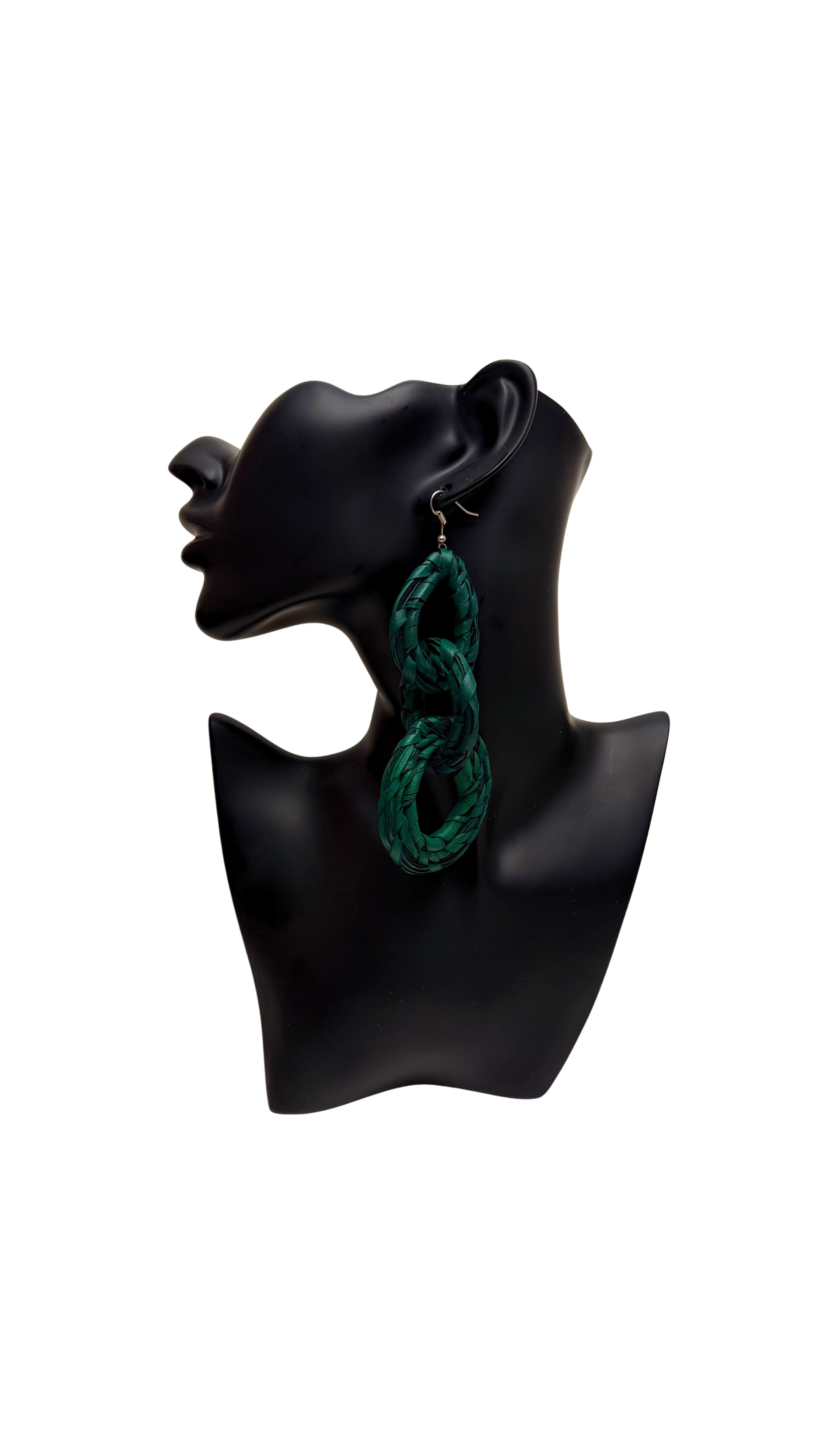RAFFIA EARRING